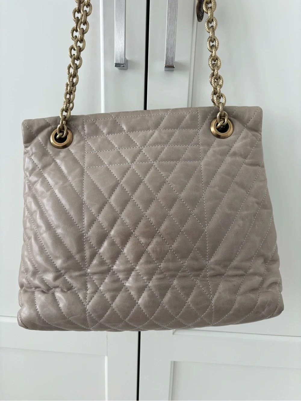 Lanvin leather flap handbag
